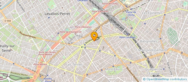 localisation de l'entreprise CIE FRANC TRAITEMENTS SURFACES à PARIS