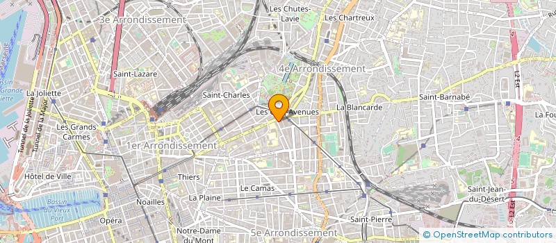 localisation de l'entreprise CIE FRANCAISE COMMERCE GESTION à MARSEILLE