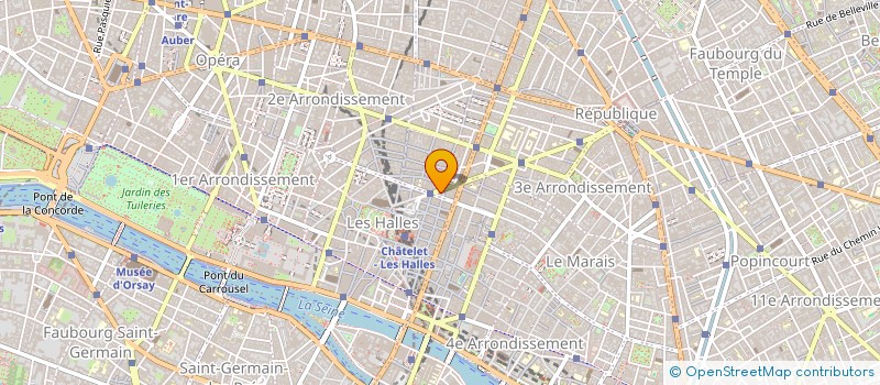 localisation de l'entreprise CIE FRANCAISE DE PROTECTION PRIVEE à PARIS