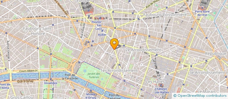 localisation de l'entreprise CIE FRANCAISE DEVELOP POLYNESI à PARIS