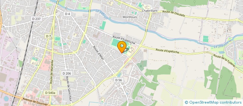 localisation de l'entreprise CIE FRANCAISE EMBALLAGE CONDITIONNEMENT  MONTELIMAR