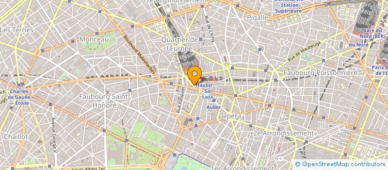localisation de l'entreprise CIE FRANCAISE GESTION VENTE à PARIS