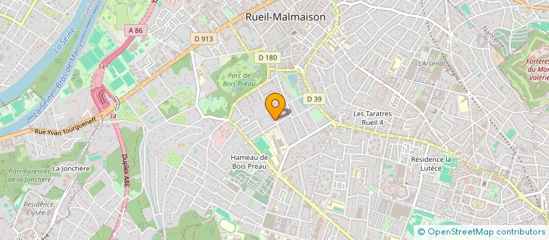 localisation de l'entreprise CIE FRANCAISE NEGOCIATION GESTION à RUEIL-MALMAISON
