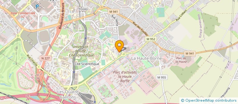 localisation de l'entreprise CIE FRANCAISE TELECOMMUNICATION NORD SA à VILLENEUVE-D'ASCQ