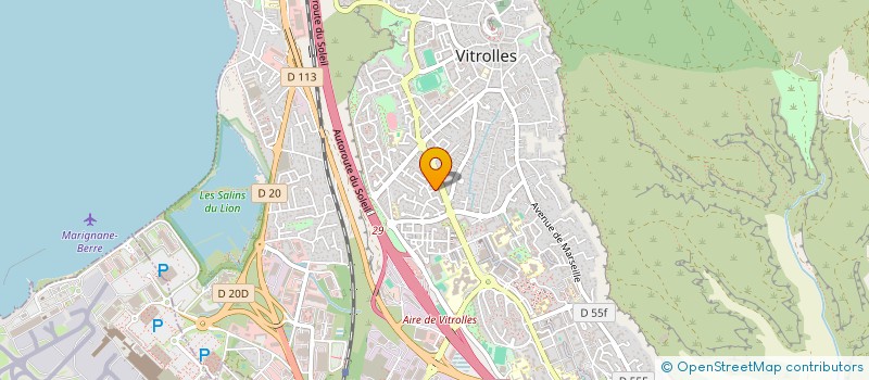 localisation de l'entreprise CIE FRANCE INSTRUMENTATION MEDICALE à VITROLLES