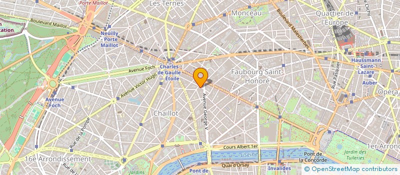 localisation de l'entreprise CIE FRANCO AFRICAIN NEGOC INDUST ALIMENT à PARIS