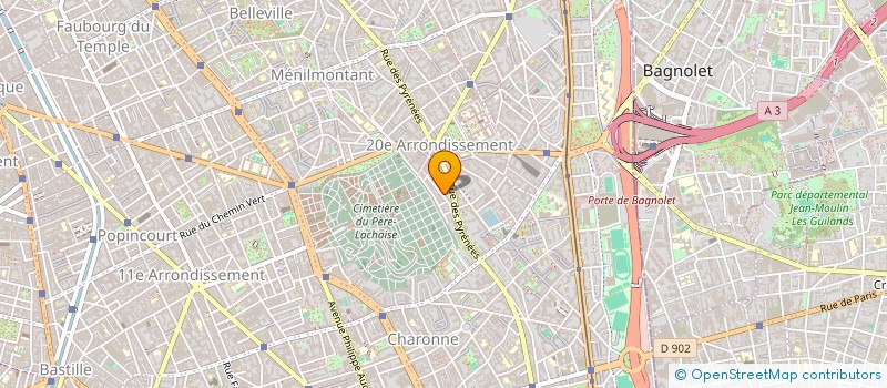 localisation de l'entreprise CIE FRANCO AFRICAINE REPRESENT EXPORT  PARIS