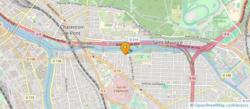 localisation de l'entreprise CIE GAL POUR INNOVAT & TECHNOLOGI AVANCE à MAISONS-ALFORT