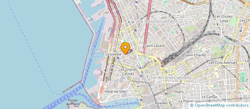 localisation de l'entreprise CIE GEN INDUST & MARINE APPROV & SERVICE à MARSEILLE