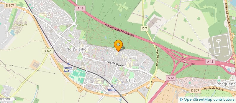 localisation de l'entreprise CIE GEN TRANSACT INTERNAT à BAILLY