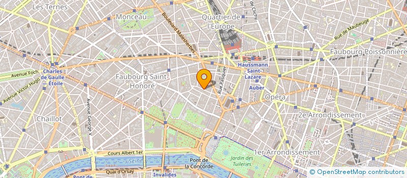 localisation de l'entreprise CIE GENERALE FINANCEMENT IMMOBILIER à PARIS