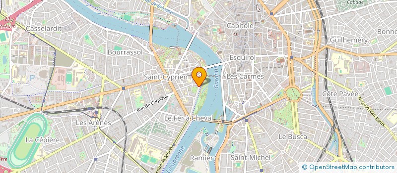 localisation de l'entreprise CIE GENERALE IMMOBILIERE DU MIDI à TOULOUSE