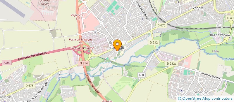 localisation de l'entreprise CIE GENERALE INSTALLATION MAINTENANCE à BRETTEVILLE-SUR-ODON