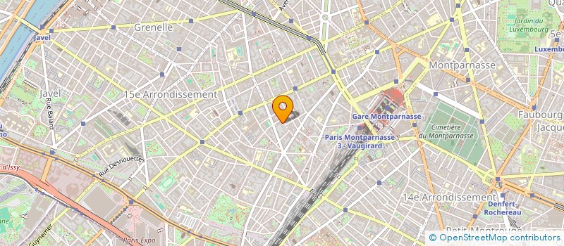 localisation de l'entreprise CIE GERARD TCKERKA  PARIS