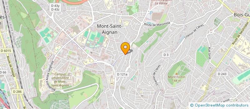 localisation de l'entreprise CIE GESTION IMMOBILIERE ET FINANCIERE  MONT-SAINT-AIGNAN