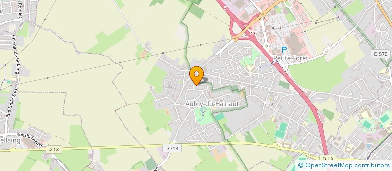 localisation de l'entreprise CIE GIPSY RAW  AUBRY-DU-HAINAUT