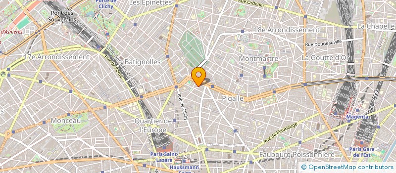 localisation de l'entreprise CIE GRANIER RAUTH  PARIS