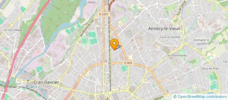 localisation de l'entreprise CIE HIC ET NUNC à ANNECY