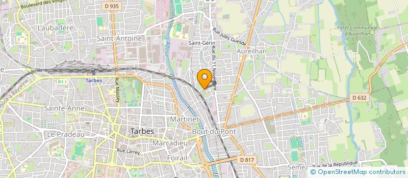 localisation de l'entreprise CIE HOSHINE  AUREILHAN