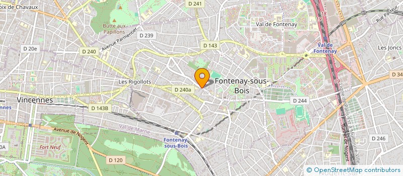 localisation de l'entreprise CIE ILS SONT MAGNIFIQUES DANS L'ESPACE à FONTENAY-SOUS-BOIS