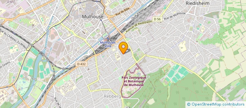 localisation de l'entreprise CIE IMMOBILIERE ET NEGOCE MULHOUSIENNE  MULHOUSE