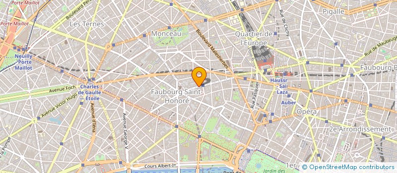 localisation de l'entreprise CIE INDUSTRIELLE COMMERCIALE AFRIQUE  PARIS