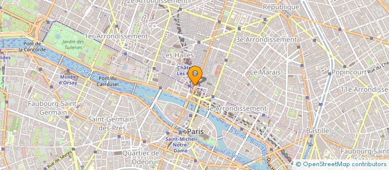 localisation de l'entreprise CIE INFORMATIQUE ET DE PEDAGOGIE à PARIS