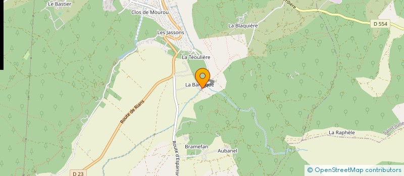 localisation de l'entreprise CIE INFORMATIQUE ET MONETIQUE CIM SA  GINASSERVIS