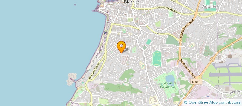 localisation de l'entreprise CIE INT REALISATIONS DISTRIBUTION INDUST à BIARRITZ