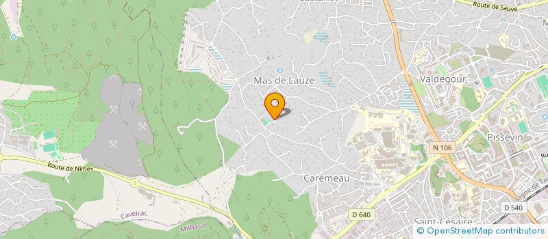 localisation de l'entreprise CIE INTER CONSTR PIECES RECHAN à NIMES