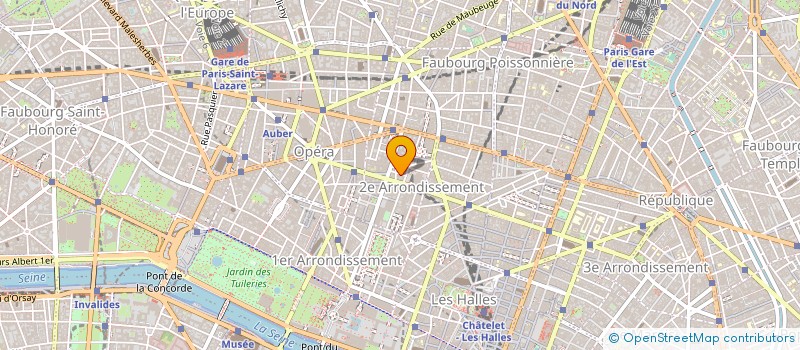 localisation de l'entreprise CIE INTERNAT INDIST INVESTISSEMENT à PARIS