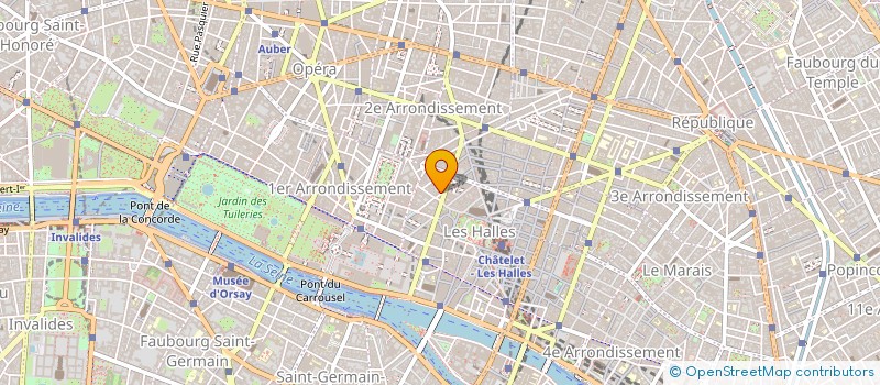 localisation de l'entreprise CIE INTERNAT INVESTISS INDUSTR ET COMMER à PARIS