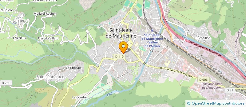 localisation de l'entreprise CIE INTERVENTION TRAVAUX MONTAGNE à AITON