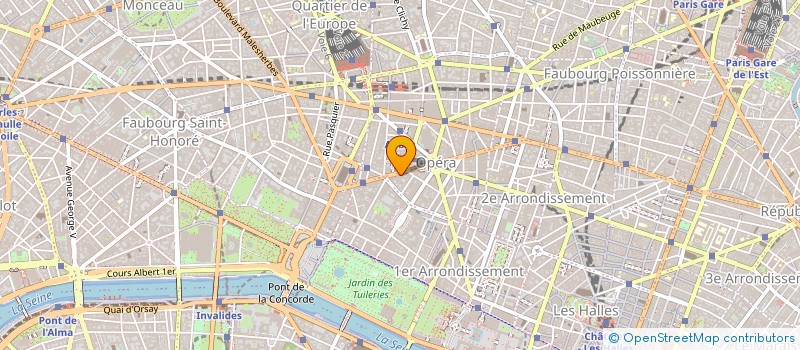 localisation de l'entreprise CIE INVESTISSEMENT FR IMMOBILIERE à PARIS