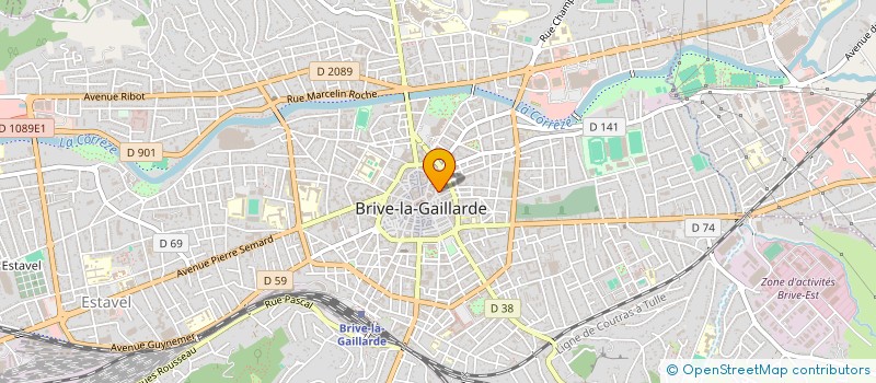 localisation de l'entreprise CIE ISA  BRIVE-LA-GAILLARDE