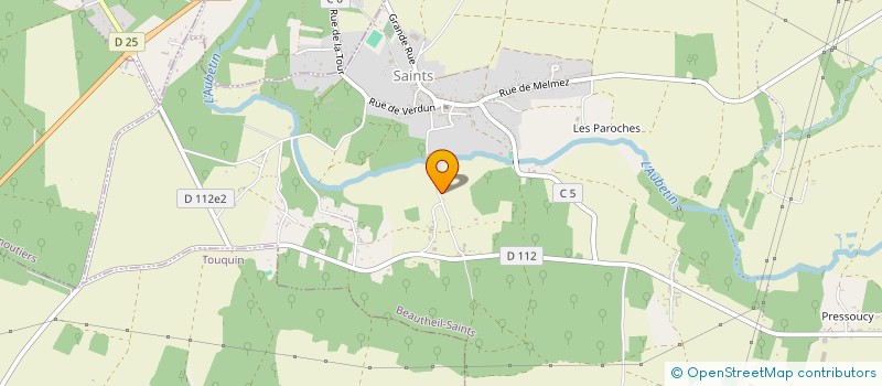 localisation de l'entreprise CIE JULIE ET BASTIEN à BEAUTHEIL-SAINTS