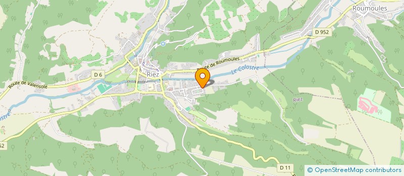 localisation de l'entreprise CIE KARABATCHINE  RIEZ