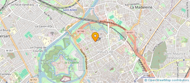 localisation de l'entreprise CIE KILOMETRE ZERO à LILLE