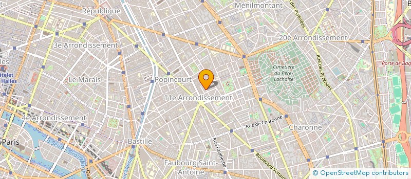 localisation de l'entreprise CIE L'AMOUR TOUJOURS  PARIS