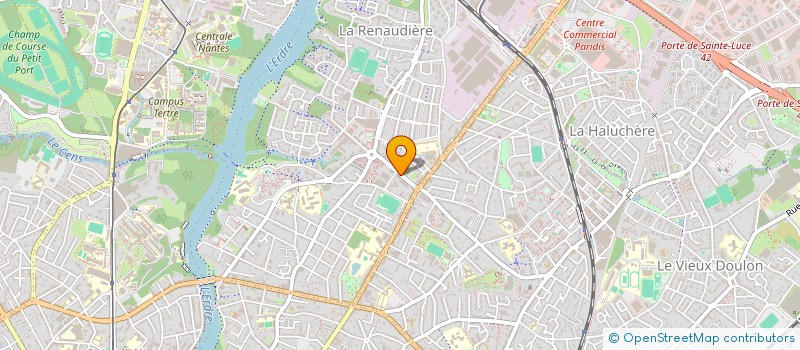 localisation de l'entreprise CIE L'ANNEXE  NANTES