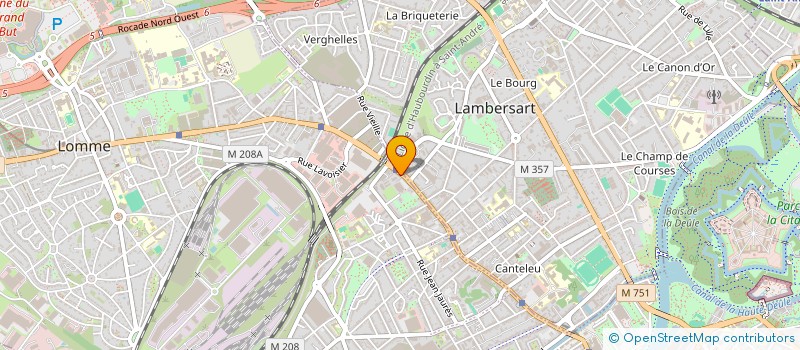 localisation de l'entreprise CIE LA DEFERLANTE DU COEUR  LILLE