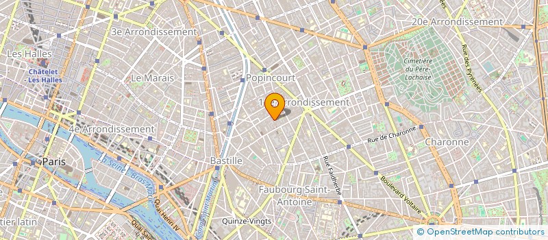 localisation de l'entreprise CIE LA MBOATA  PARIS