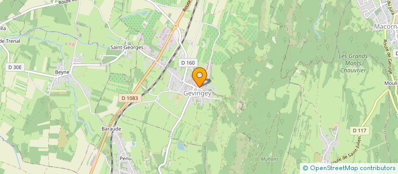 localisation de l'entreprise CIE LA POUSSIERE SOUS LE TAPIS  VERGES