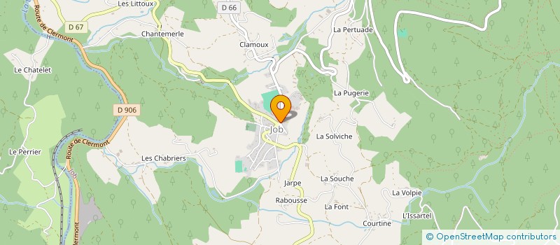 localisation de l'entreprise CIE LA TROUEE  JOB