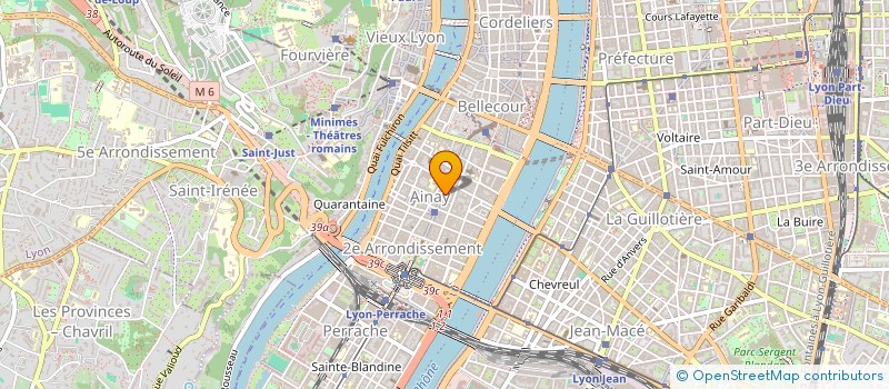 localisation de l'entreprise CIE LADY HOOK  LYON