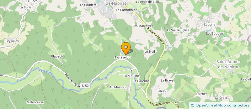 localisation de l'entreprise CIE LE CHANT DU MOINEAU  SAINT-CYBRANET