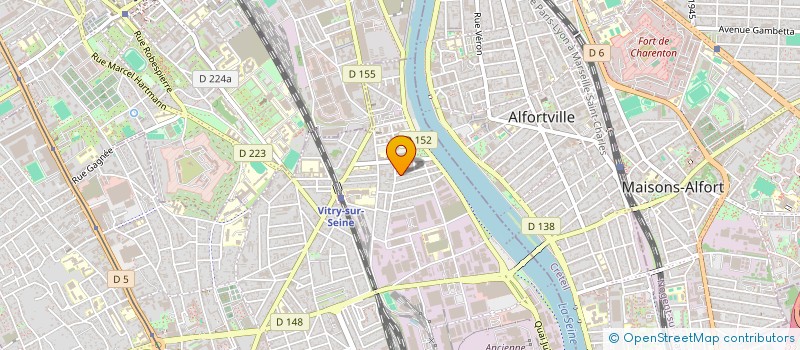 localisation de l'entreprise CIE LE GRAND SAUT à VITRY-SUR-SEINE