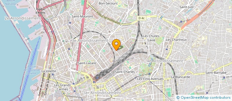 localisation de l'entreprise CIE LE MANDARINIER à MARSEILLE