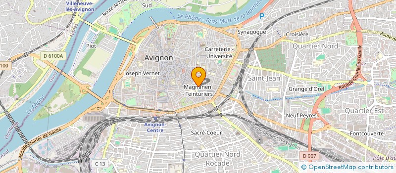 localisation de l'entreprise CIE LE POULS ELECTRIQUE  AVIGNON