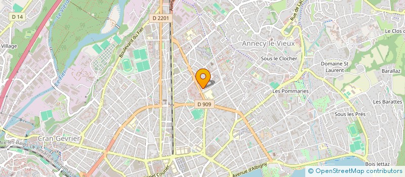 localisation de l'entreprise CIE LES MOTEURS MULTIPLES à ANNECY